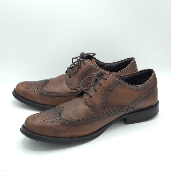 Dockers Moritz Men\'s Leather Brogue Wingtip Brown Size 10.5 main image 7